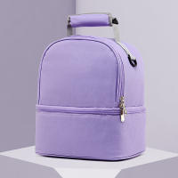 Bolso De Mano Para Mamá Grande Capacidad Doble Capa Aislada Color Sólido Estilo De Viaje Y Picnic Bolsa De Alimentos Portátil Para Bebé - details 3