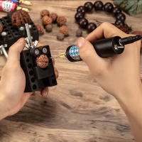 Mini Taladro Eléctrico Portátil JANGKLIFE Para Joyería Y Artesanía En Madera Herramienta De Grabado Rotatoria Para Hacer Resina Epoxy DIY - details 0