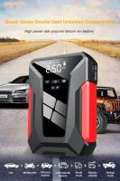 28000mAh Arrancador de batería de coche multifuncional, bomba de aire de, potencia de emergencia automotriz, inflador de neumáticos de 150PSI, Banco de energía con bolsa - details 18