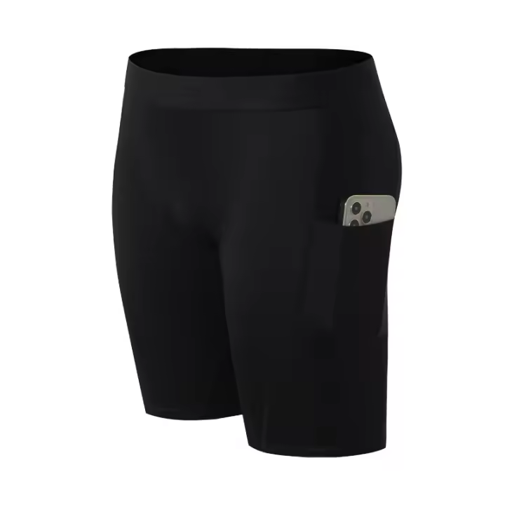 Shorts De Compresión Para Hombre Secado Rápido Tiras Elásticas Deporte Fitness Running Gimnasio Leggings Underwear Masculino - 1