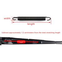 Resorte De Tensión Para Limpia Parabrisas De Coche Acero Inoxidable Diámetro Interno 2.8mm Longitud 68-130mm Accesorio De Reparación De Automóviles - details 12