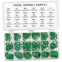 Kit De Assortiment De Anillos De Goma O 419/225PCS Buna-N Gasket Repuesto Para Sellado 32 Tamaños Métricos Para Reparación De Grifos De Agua Potable - details 34