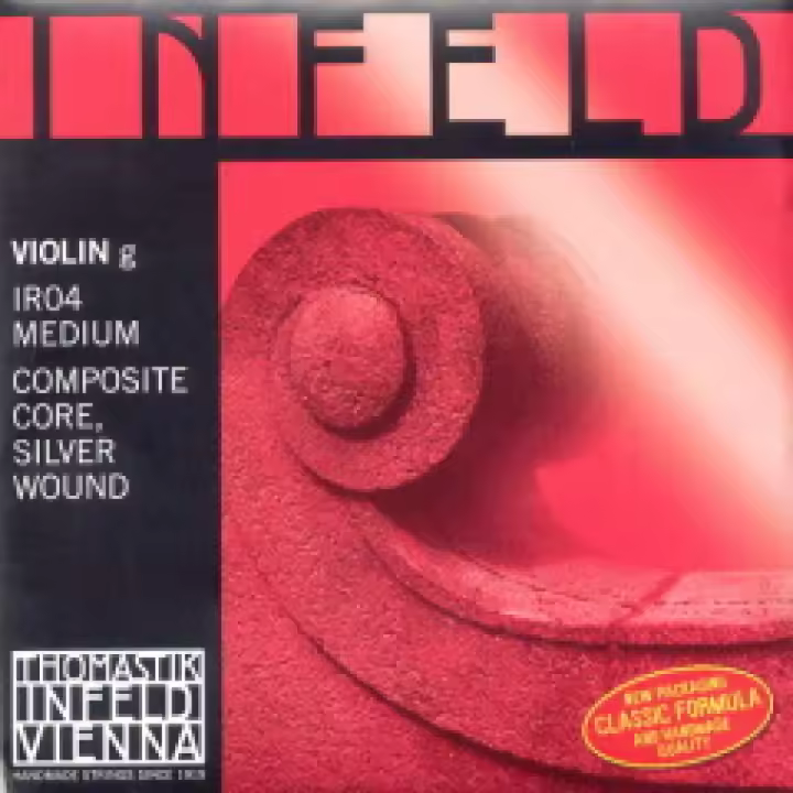 CUERDA VIOLIN-Thomastik (Infeld Roja/Ir04) (Plata) 4ª Medium Violin 4/4 - 1