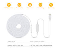 Tira De Luz LED COB Con Gel De Sílice Y Control Remoto Tuya Smart WiFi Compatible Con Alexa Y Google Home Para Decoración De Hogar - details 1