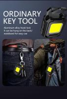 Linterna De Bolsillo XPE 1000LM COB LED Mini Linterna De Llave USB Recargable Impermeable IPX4 Para Camping Y Senderismo Al Aire Libre - details 6
