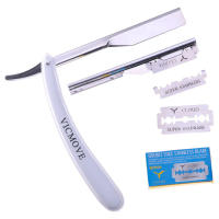 Cuchillo De Afeitar Profesional Para Barbearía Doble Faja Pliega Herramientas De Peluquería Acero Inoxidable Y Plástico Ecológico Para Hombre Uso En Rostro Axilas Bikini Y Cuerpo - details 4