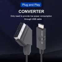 Cable Adaptador Convertidor De Vídeo Y Audio SCART a HDMI 1080P Para HDTV Sky Box STB Entrada SCART Salida HDMI Plug Play - details 4