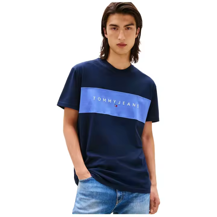 Camiseta De Manga Corta Tommy Hilfiger para Hombre en color Azul - 1