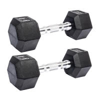 Pesa Hexagonal de Caucho Set De 2 Uds Fit Krf Home - details 1