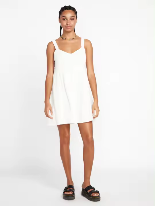Vestido Volcom A Full Out Dress - Star White - 1