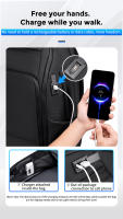 Mochila De Negocios FENRUIEN Para Hombres Con Carga USB Impermeable 35L Multibolsillos Para Viajes Y Computadora - details 12