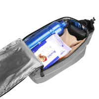 Bolsa De Bicicleta Impermeable 13L Porta Equipaje Trasero Para Ciclismo Bolsa De Maletero Con Manija Y Hombro Carrocería De Poliéster - details 4