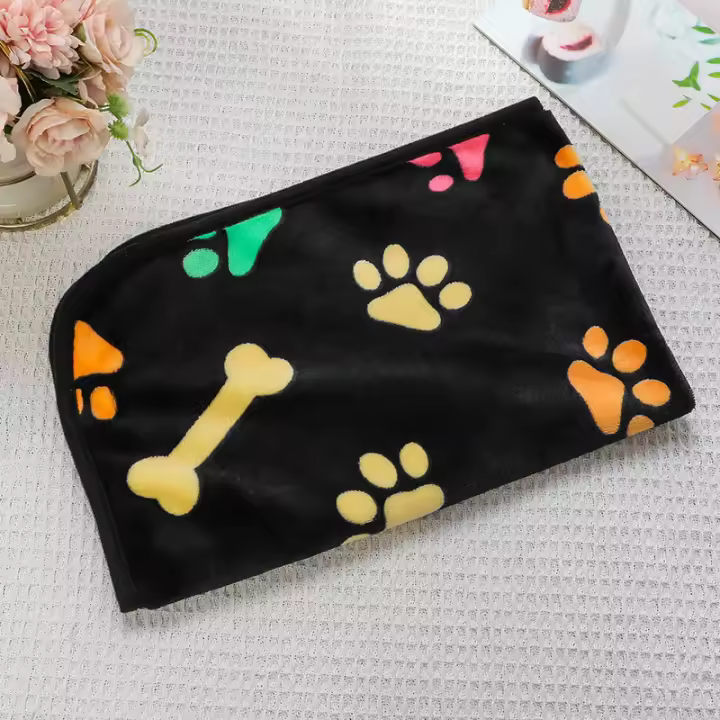Manta Para Gatos Y Perros Tamaño Grande Mediano Pequeño Almohadilla De Mascota Suave Y Cálida Manta De Flannel Para Descanso De Los Animales - 1