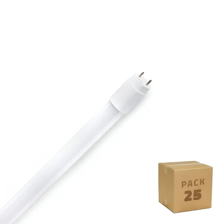 Ledkia Tubo LED T5 85 cm Cristal Especial Carnicerías Conexión Dos Laterales 14W (Pack 25 un) Rosa No - 1