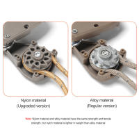 Gancho De Pulley Para Tienda De Campaña Ajustable Y Antigolpes Cierre De Canopy Tensión De Cordones Ratchet Soporte Para Tienda De Acampar - details 5