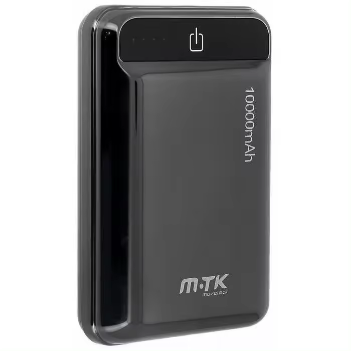 ZIRIZON - Power Bank PocketStation 10000mAh, 2USB with LED Indicador,Paquete de Batería Externa para Teléfono Celular iPhone 12 iPad Samsung S21 Huawei Xiaomi etc ( Negro ) - 2 años de garantía - 1