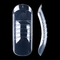 140pcs/Box Formas De Uñas Largas Curvas Grandes Para Extensión De Acrílico Y Gel Fácil Construcción Moldes Para Uñas Artificiales - details 0