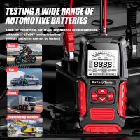 Testero De Batería De Coche 12V 24V Analizador De Sistema De Batería Para Coche Y Motocicleta Herramienta De Prueba De Carga Y Arranque - details 8