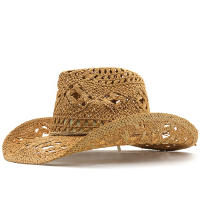 Sombrero De Paja Cow-boy Tejido a Mano Protección Solar Plegable Para Viajes Casual Unisex Oficina Regalo Para Hombres Y Mujeres - details 4