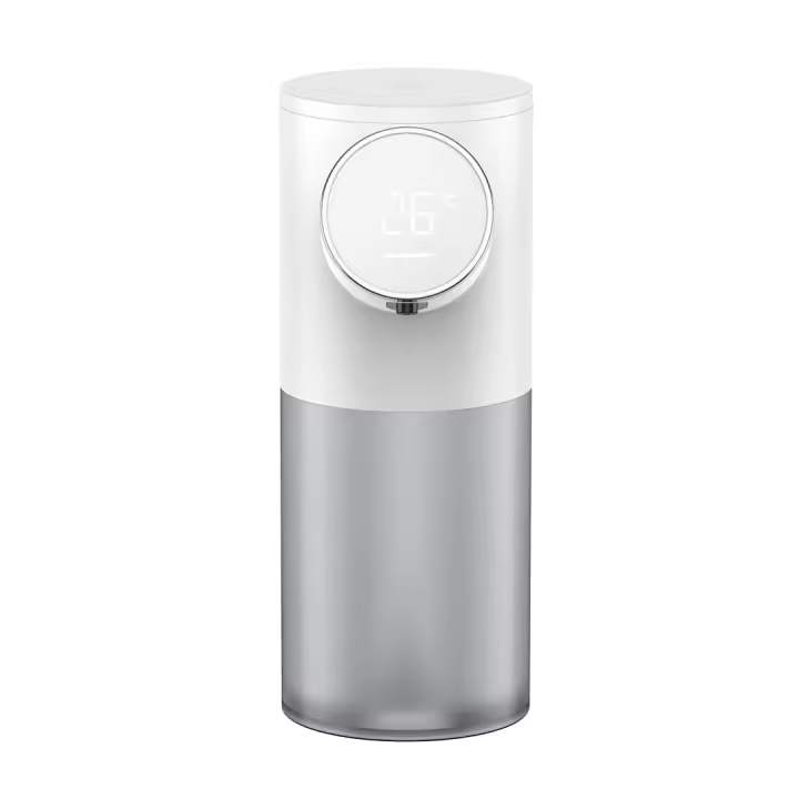 Dispensador De Jabón Líquido USB Con Sensor Táctil Y Pantalla De Temperatura Máquina De Espuma Para Equipo De Baño - 1