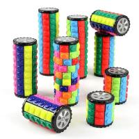 Juguete Educativo 3D Torre De Mano Fidget Para Niños Puzzle De Rota Y Desliza Nivel De 7 Cilindros Juego De Mentiras Para Adultos - details 1