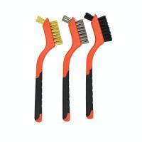 Set De 3 Piezas De Cepillos De Limpieza De Acero Inoxidable De 7 Pulgadas Para Eliminar Rusticidad Y Burdeza Herramienta De Pulido Para Metal - details 4