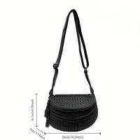 Bolso De Hombro Ligero De Malla Nylon Para Mujer Estilo Casual Con Varios Bolsillos Cierre De Cremallera Bolsa Transversal De Moda - details 3