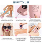 Vancostar Epilador IPL Para Mujer Con Lámpara LCD De 1200000 Pulso Reemplazable Trimmer De Cuerpo Y Cara 3 Velocidades - details 11