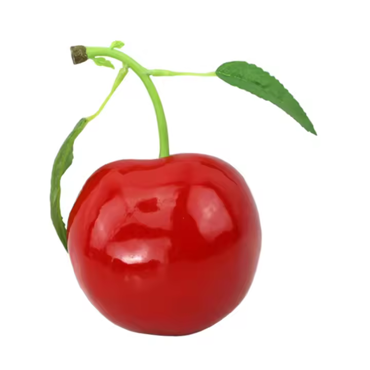 Decoración De Mesa Con Simulación De Cereza Juguete Cognitivo De Fruta Para Bodas Y Navidad Modelo Alimenticio Artificial Para El Hogar - 1
