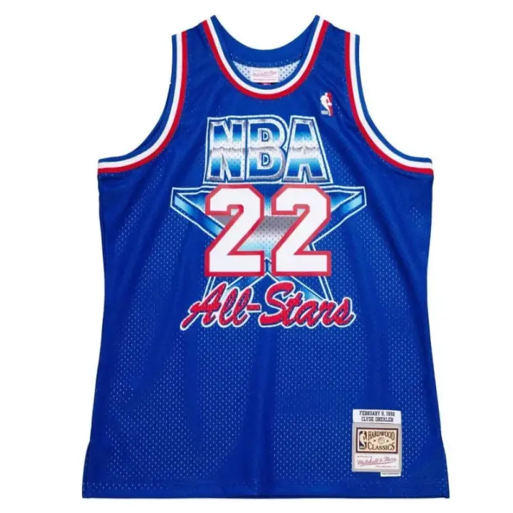 CAMISETA CLYDE DREXLER - ALL STAR WEST 1992 - SWINGMAN - 1