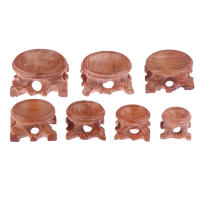 Base De Madera Para Cristal De Sfera Moderna Estilo Ácido Soporte Para Bola De Arena Piedra Decorativa Globos Del Mundo - details 3