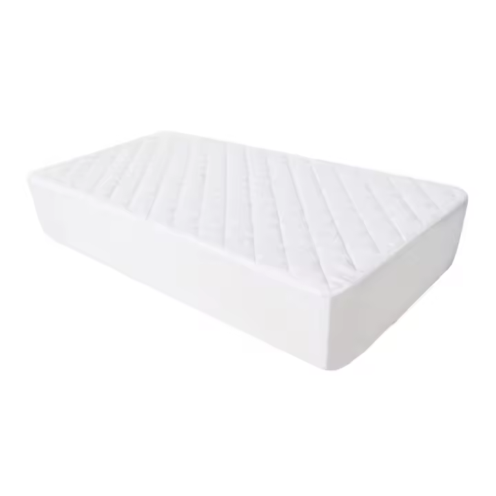 Protector de Colchón Alcochado de Fibra,Cubre colchon para Cama 90 | Impermeable y Transpirable, - 1