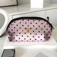 Bolsa De Cosméticos En Forma De Corazón Con Malla Portátil Pouch De Nylon Monedero Organizador De Auriculares Y Labial - details 3