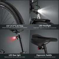 Bicicleta Eléctrica Fafrees FM8 Pro, Neumáticos de Aire de 27.5 Pulgadas, Motor Central de 36V 250W, Velocidad Máxima de 25km/h, Batería de 14.5Ah, Autonomía de 100-120km, Tiempo de Carga de 6-8 Horas, Impermeable - Verde - details 10