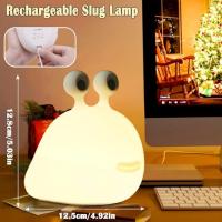 Luz Nocturna De Silicona Suave Con Sensor Táctil Para Dormitorio Animal Lindo Lámpara De Noche Para El Hogar Luz LED Moderna - details 8