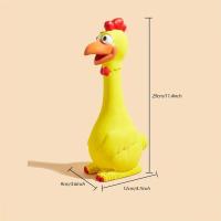 Juguete Duradero De Látex Para Masticar Con Silbato De Pollo Gallo Perro Grande Durable De Goma Natural Para Masticar Y Moler Dientes - details 4