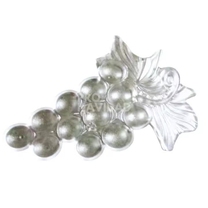 Festëën® 1/6/12 Platos Bandejas para las 12 uvas de la suerte Transparentes  Platitos de alta calidad para uvas fin de año Transparentes Reutilizables de alta calidad único navidad - Festeen · ¡Fiestas sin Freno! - 1
