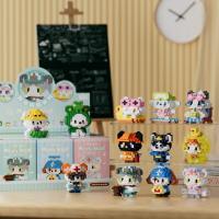 Bloques De Construcción Micro-Partícula Para Niños Con Diseño De Animales Divertidos Gato Y Perro Juguetes Creativos Para Niños Y Niñas Regalos Para Niños Y Niñas - details 4