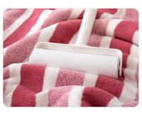 8-piece coral fleece bath towel set: 2 bath towels, 2 hand towels, 4 face towels coral fleece double-sided thickened towel soft and absorbent adult bath towel - details 3