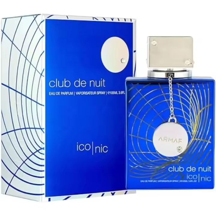 Armaf Club De Nuit Blue Iconic Eau de Parfum 105 ml – Perfume Masculino Intenso y Sofisticado - 1