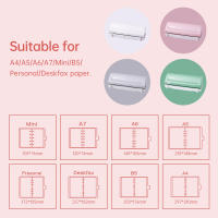 Pulverizador Ajustable KW-triO Para Escritorio Con 6 Agujeros Para Organizador De Planificador De Cuaderno De Papelería A4/A5/A6/A7/B5/Personal/Deskfax Capacidad De 10 Hojas - details 2