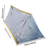 Carpa De Primeros Auxilios Portátil Para 2 Personas Impermeable Y Antigolpes Con Manta Mylar Ideal Para Camping - details 2