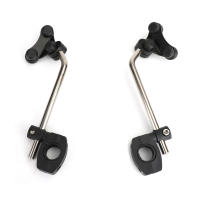Areyourshop Soporte Universal Para Parabrisas De Motocicleta 7/8" 22mm Montaje En Manillar Estándar ABS Plástico + Metal - details 7