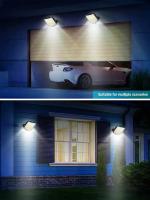 Luz Solar Exterior 106LED Con Sensor De Movimiento Y Control Remoto Para Patio Garage Jardín Iluminación De Plantas - details 9