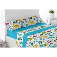 Juego de Sábana PIRINEO de invierno, 3 piezas diseño infantil/juvenil estampado fantasía para camas de 90 cm y 105 cm - details 3