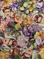 Tejidos Ortuño- Tela  Gobelino Frida, Tela para Tapizar Multicolor, Tela para Cojines, Cortinas, Sillas, Bolsos, 1m x Ancho 2.80m - details 0