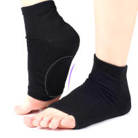 Parche De Gel Elástico Para Arco De Pie Con Almohadilla Suave Soporte De Arco De 1/2 Pareda Suela De Calcetines Alivio De La Fatiga Del Pie Calcetines Ortóticos - details 8