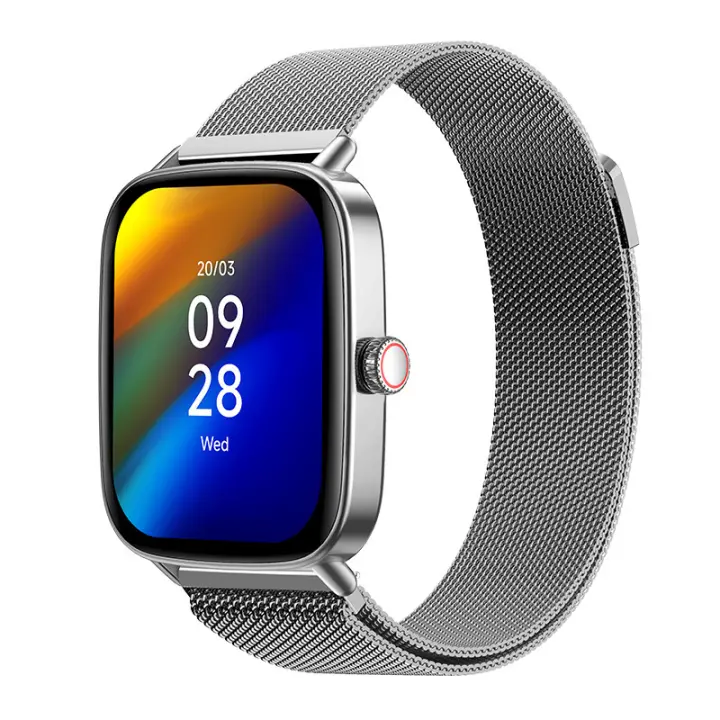 Nuevo Reloj inteligente IDW28 with Llamadas Bluetooth, monitorization of Salud multideportiva y Asistente de Voz - 1