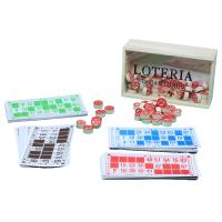 Geshop Set Fichas Bingo Lotería Divertida – Juego de Piezas Madera para Bingo Portátil con Alta Relación Calidad- Precio, ¡Diviértete y Gana! - details 0