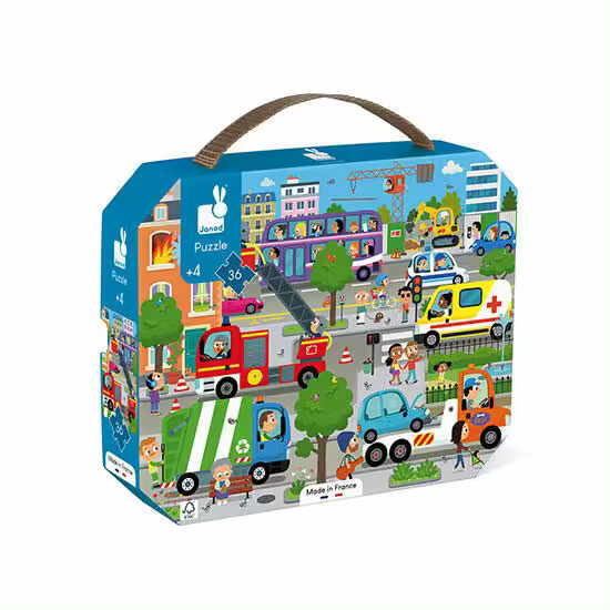 Puzzle Ciudad - 36 pzs. - Janod J02644 - 1